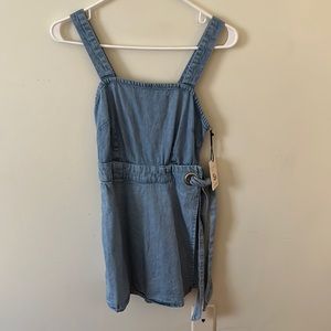 NWT Denim Romper